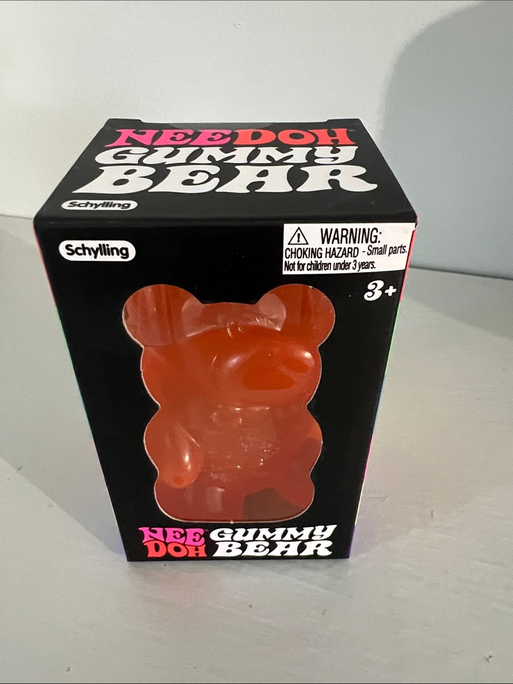 Needoh Gummy Bear Toy - Orange
